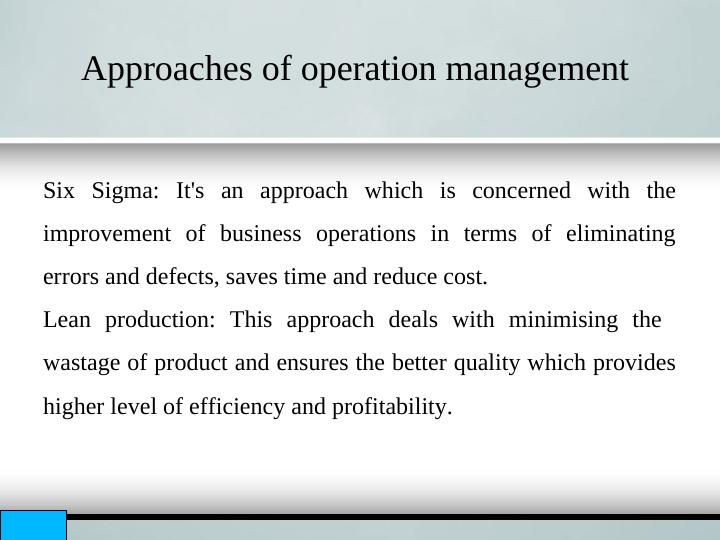Management and Operation: Approaches, Importance, and Factors_4
