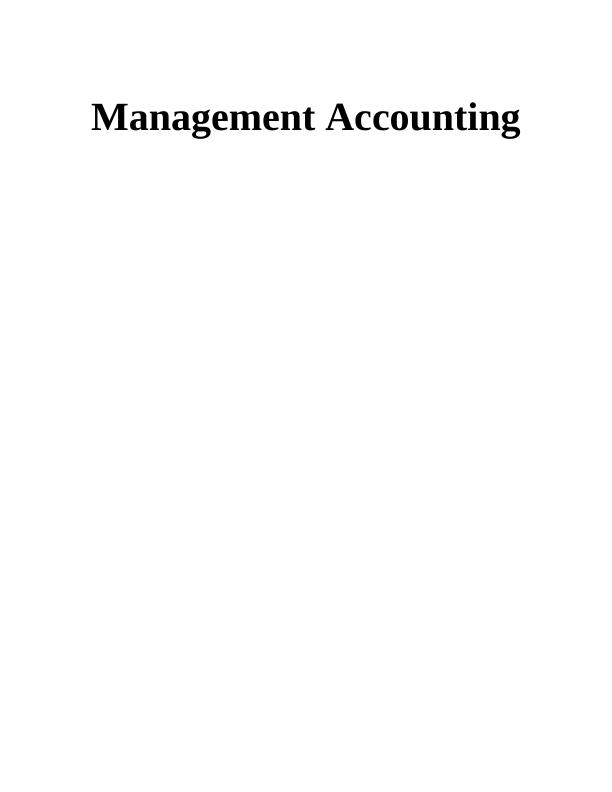 How management accounting system or management accounting report integrated with each other_1