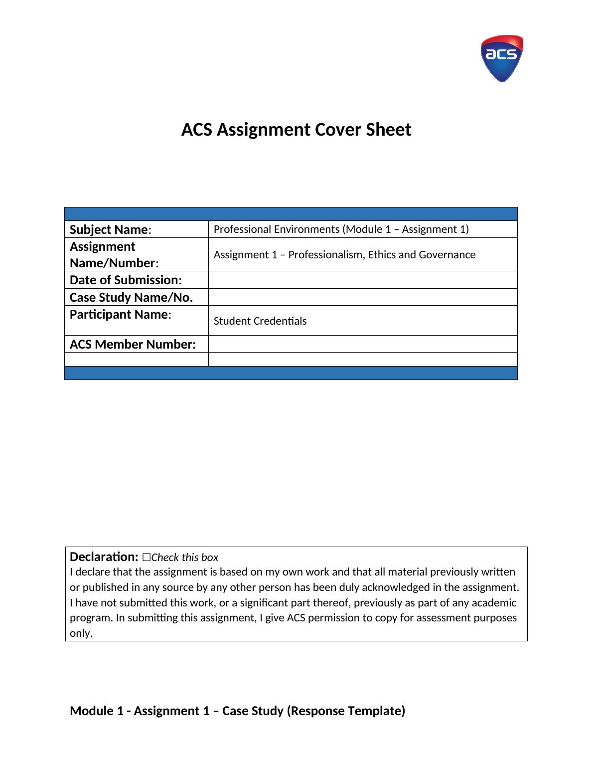 assignment cover sheet uoa