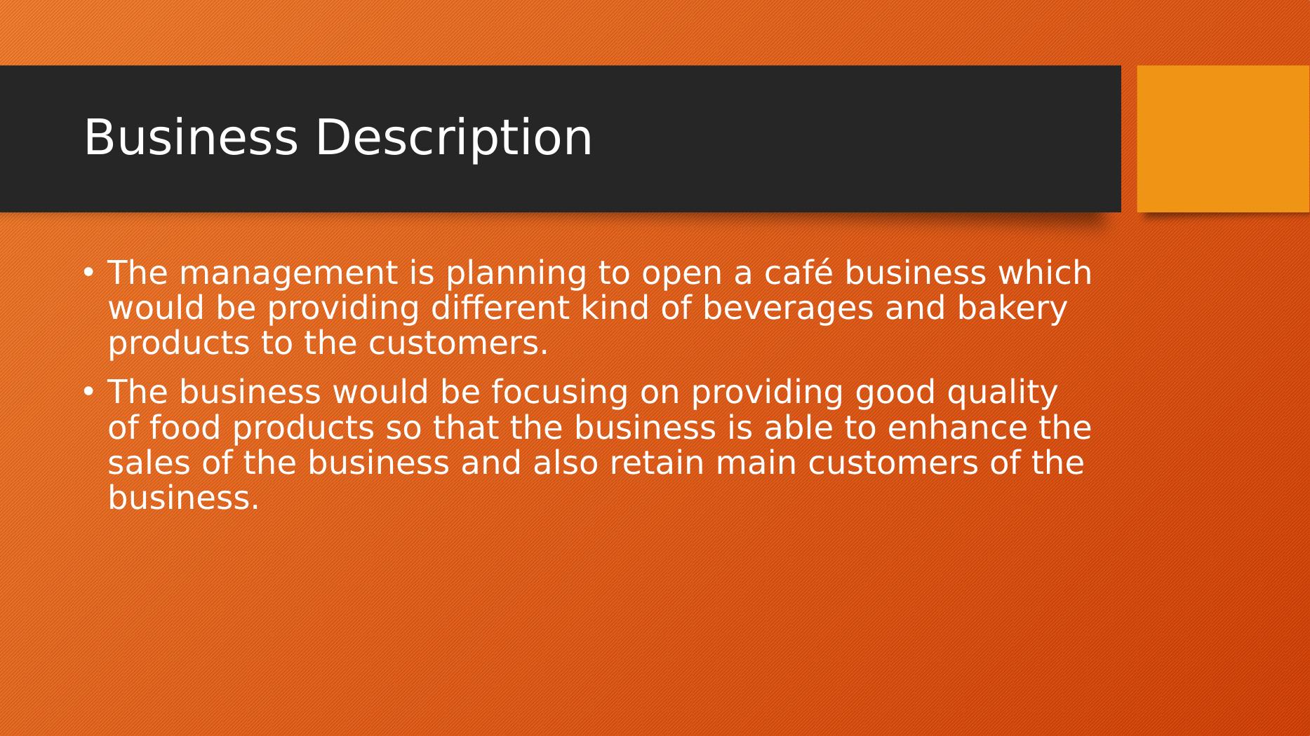 Opening a Café Business Creativity and Entrepreneurship