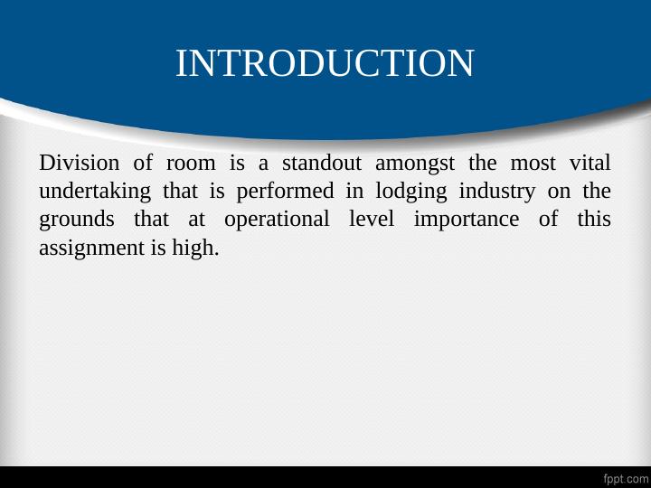 Room Division: Introduction, Accommodation and Front Office Services_3