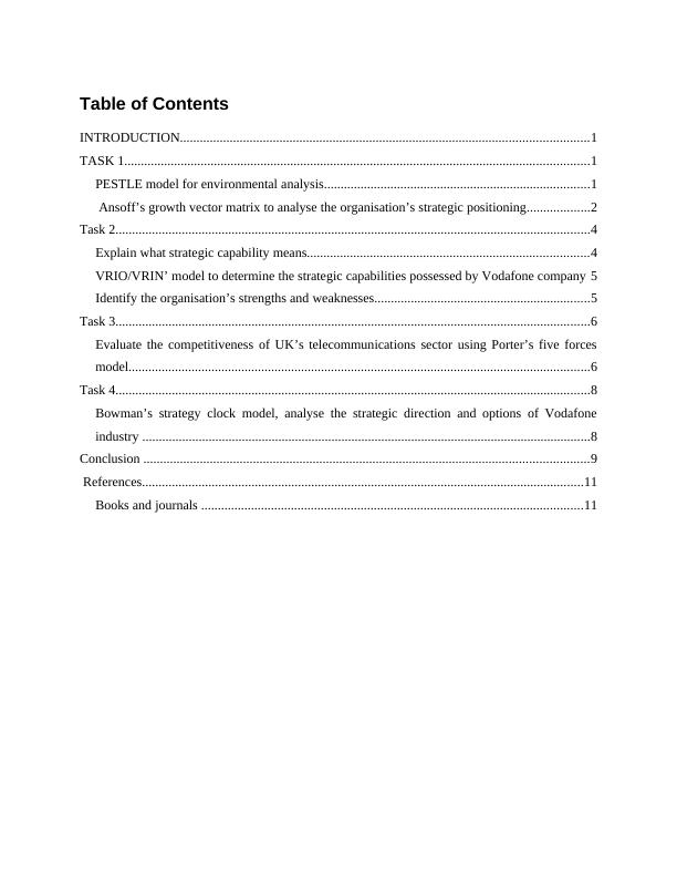 Vodafone Business Strategies Essay_2