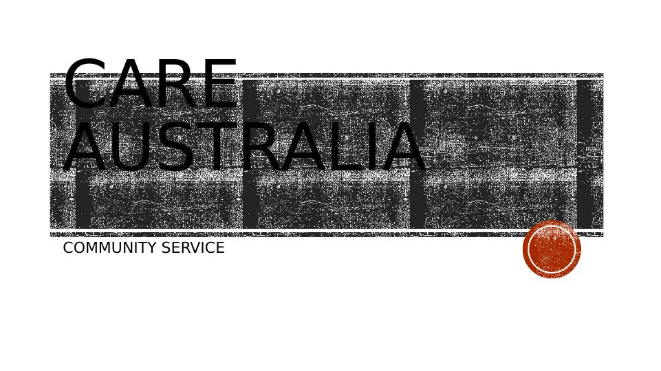 CARE Australia: Community Service Organization for Defeating Poverty_1