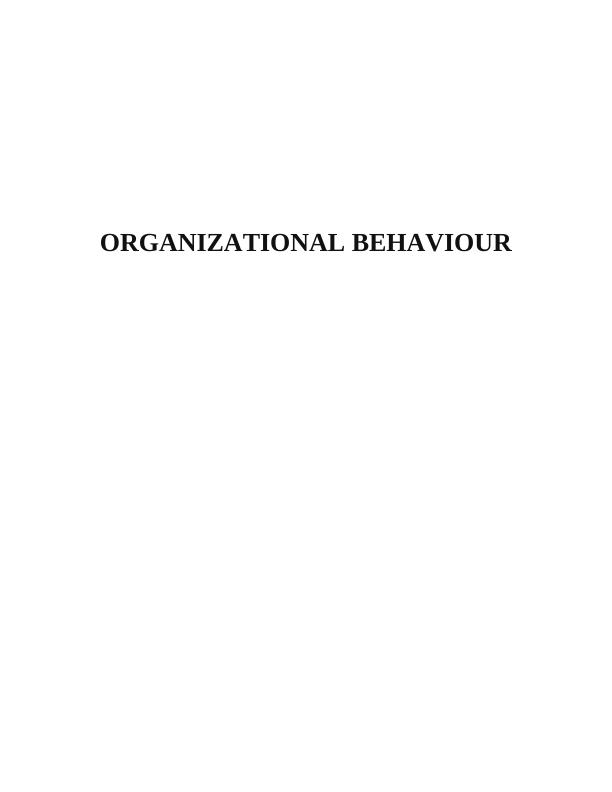 Organizational Behaviour - Hilton Hotel_1