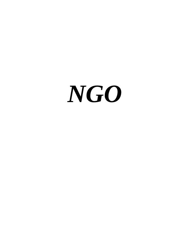 Non-Government Organisations: Challenges Faced By NGO_1