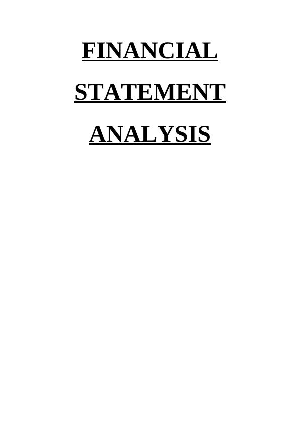 Financial Statement Analysis of Volkswagen_1