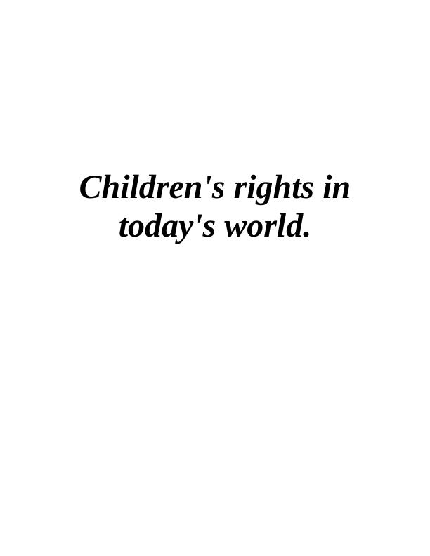 UN Convention on Rights of Child Embedded in Curriculum Framework_1