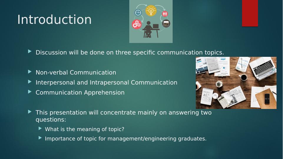 Communication Topics in Project Management