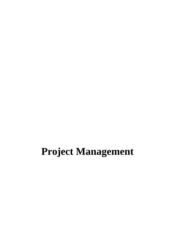 Project Management for QAHE Refurbishment_1