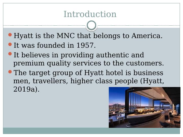 Marketing Mix of Hyatt Hotels and Resorts_2