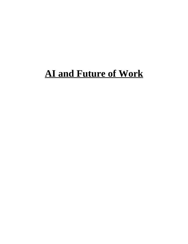 AI and Future of Work Assignment_1