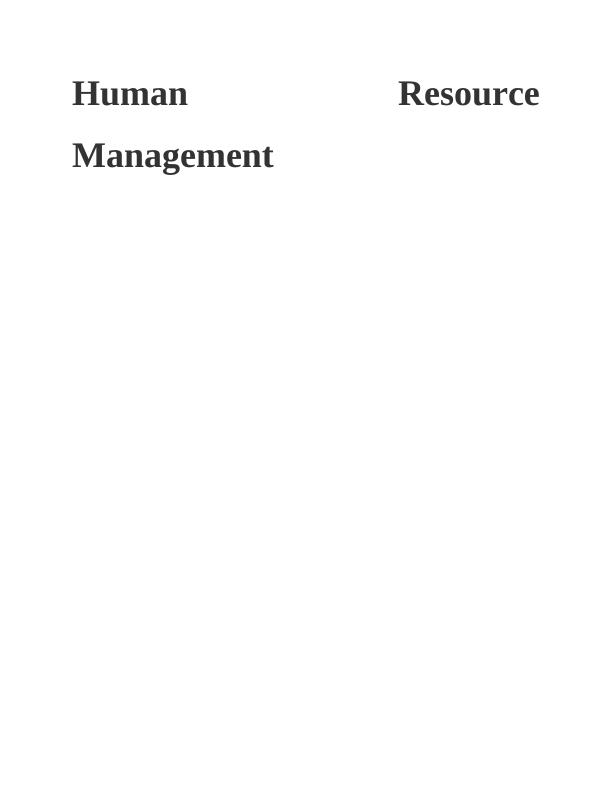 Essay on Human Resource Management - ALDI_1