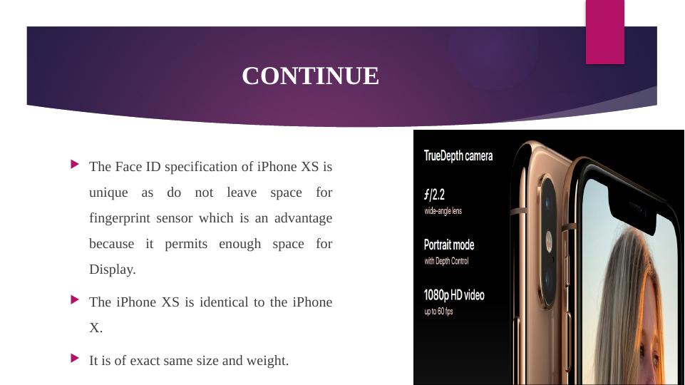 iphone xs presentation