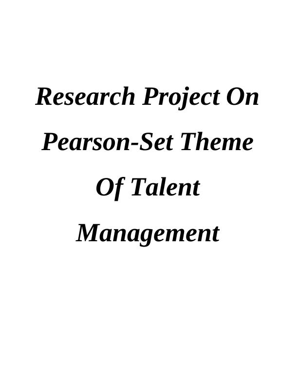 Talent Management - Assignment_1