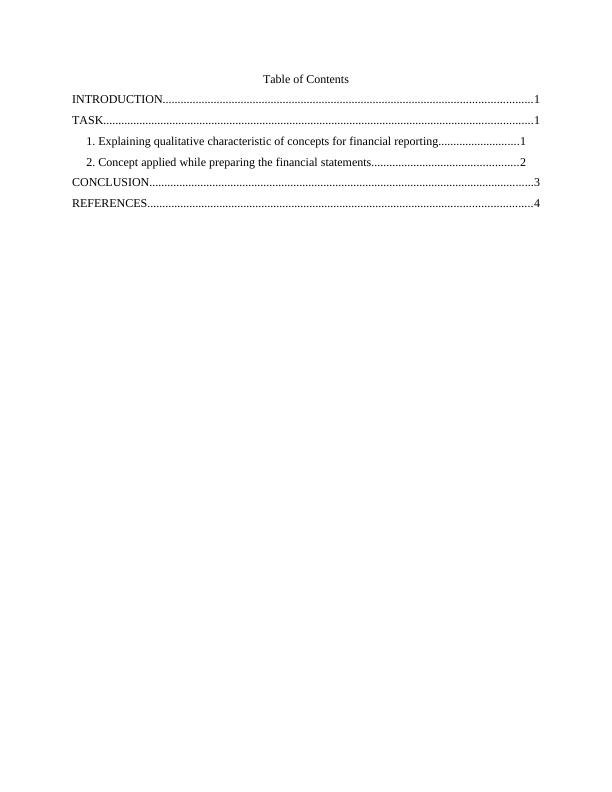 (PDF) Financial Reporting - Assignment Sample_2