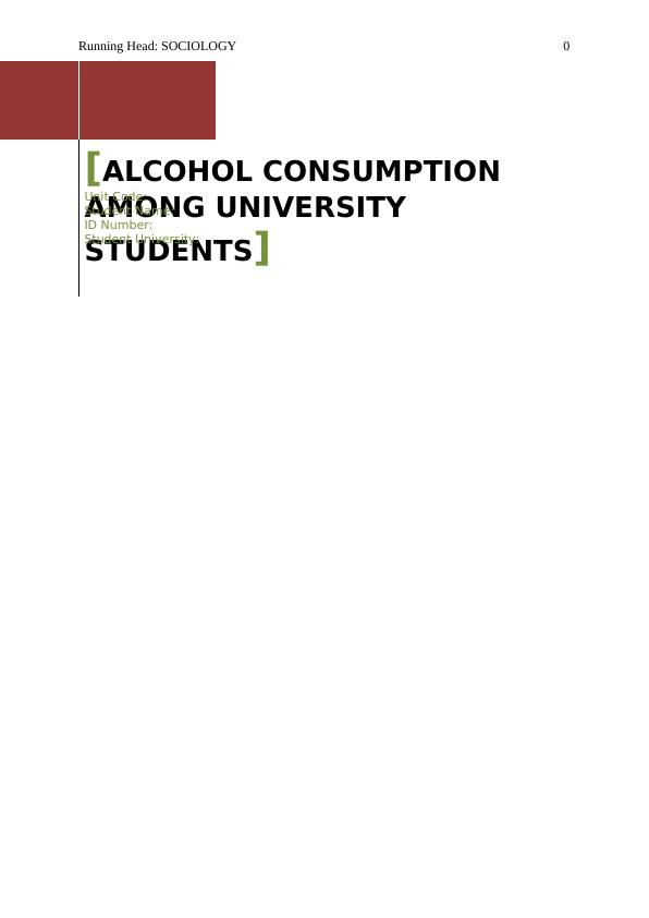 Influence of alcohol consumption on university students_1