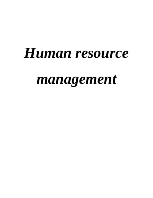 Approaches and Methods in Human Resource Management at TESCO_1