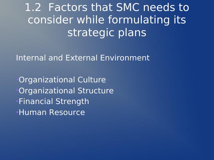 Contribution of Mission, Vision, Objectives, Goals and Core Competencies in Strategic Planning Process_3