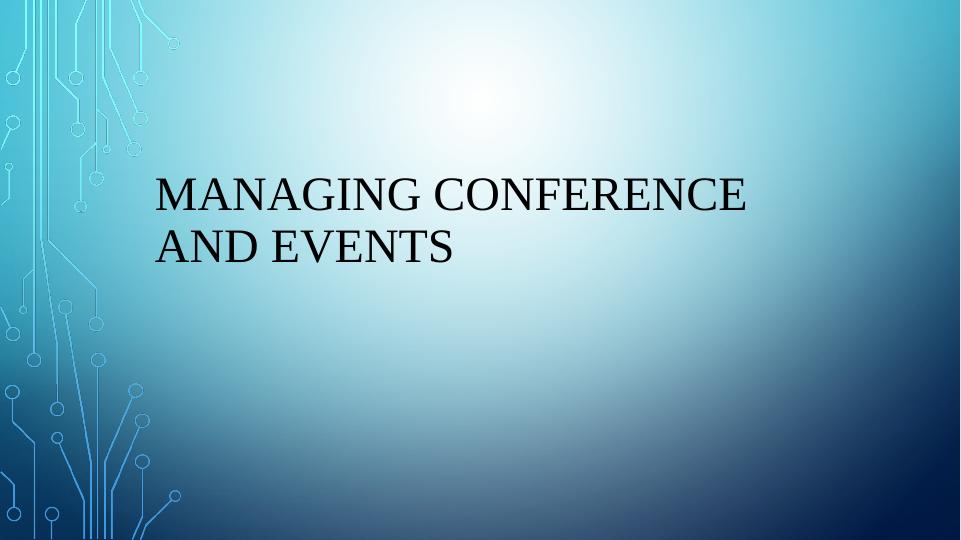 Managing Conference and Events-LO 2_1