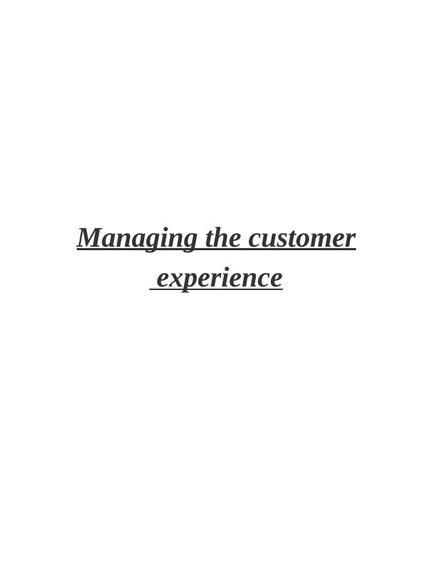 Managing Customer Experience in Digital Technology_1