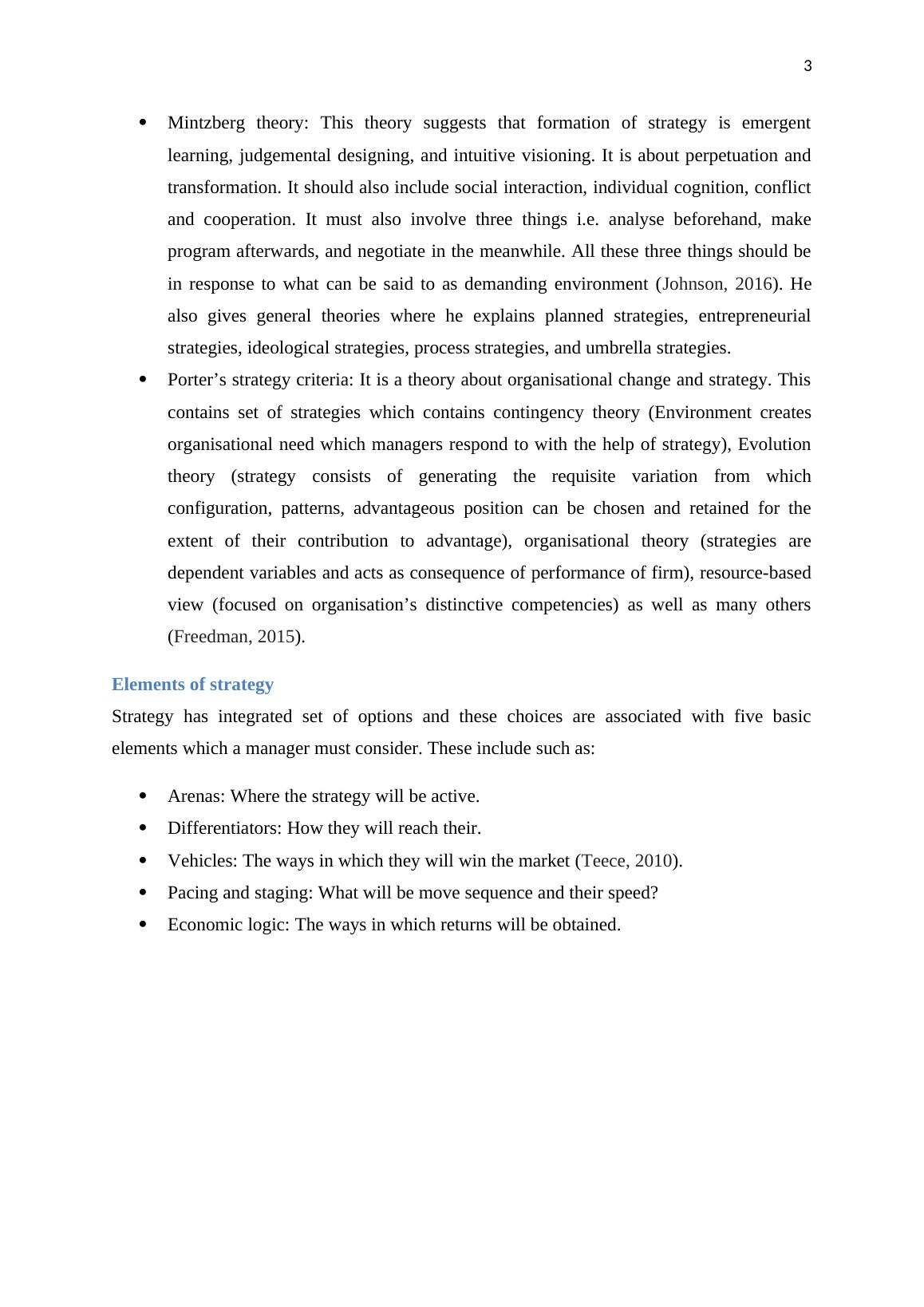 Strategic Hospitality Management Study