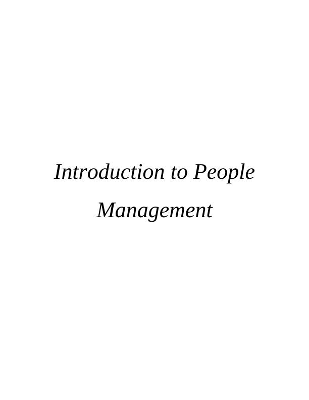 Introduction to People Management_1