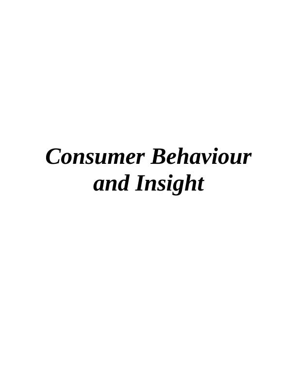 Understanding Consumer Behaviour and Decision-Making Process: A Case Study of Apple's iPhone X_1