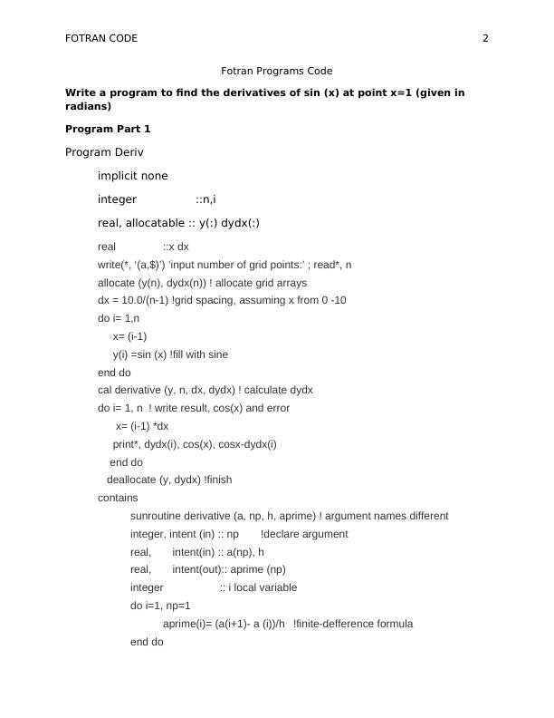 Fortran Programs Code_2