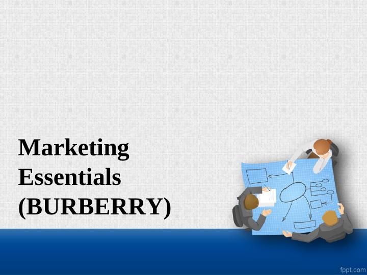 Roles and Responsibilities of Marketing Function at Burberry_1