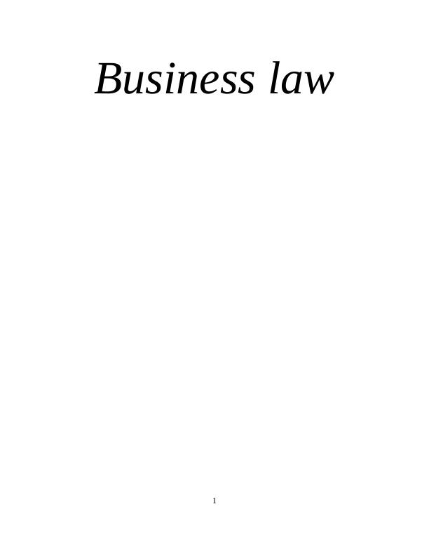 Business law INTRODUCTION 3 Task 13 1.1 Analysis and applicability of statutory provisions concerning implied terms in sales of goods and supply of services_1