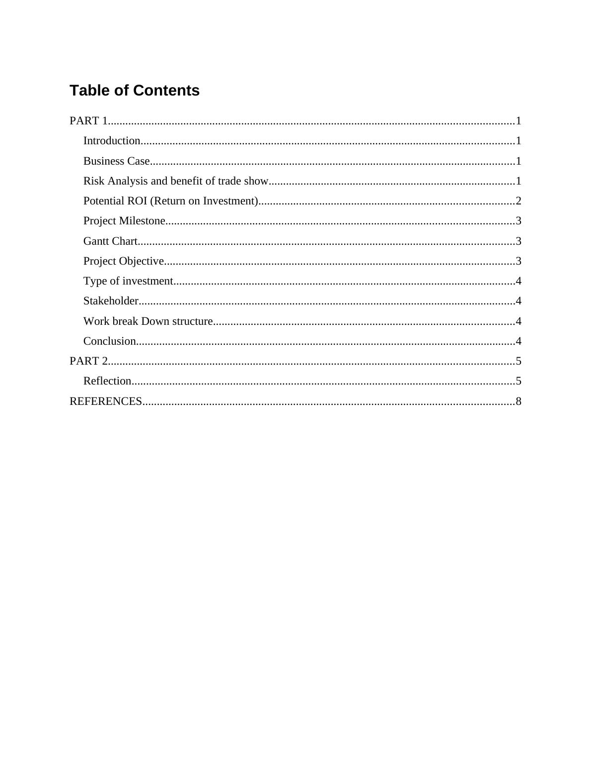 Project Planning Report - Desklib