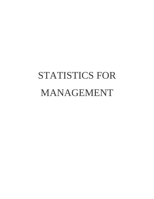 Statistics for Management Assignment (pdf)_1