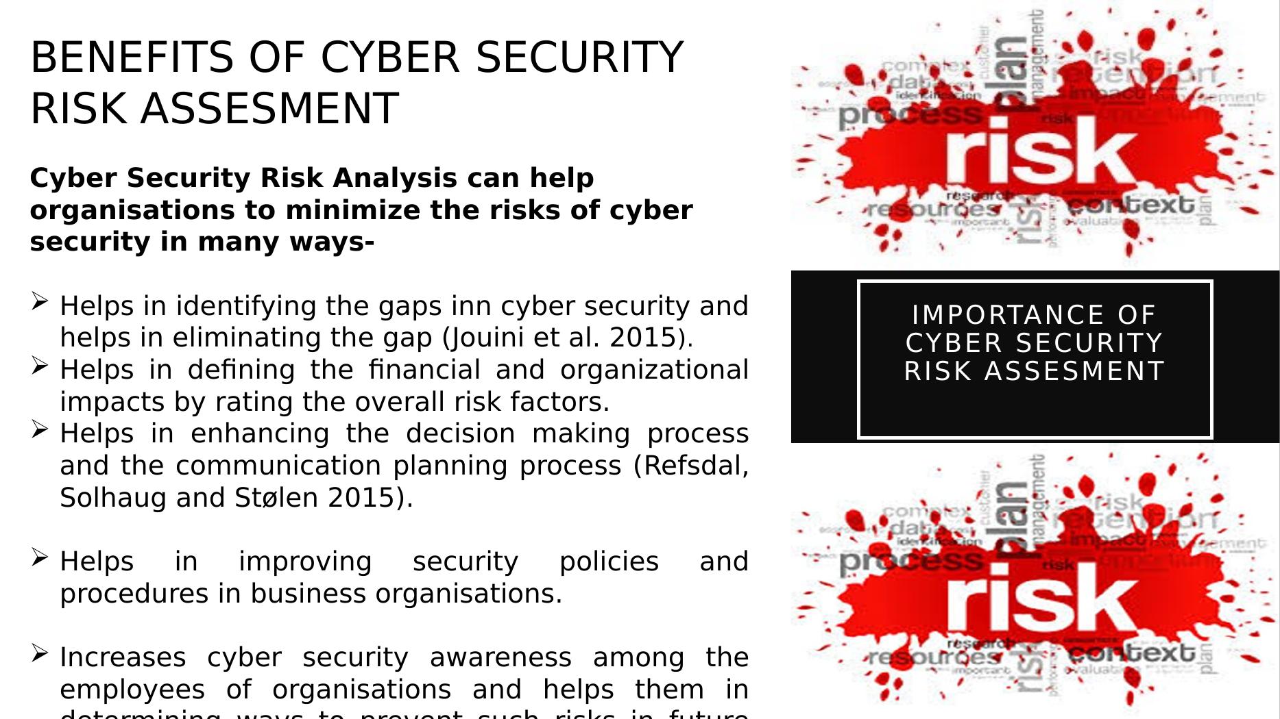 Cyber Security Risk Assessment - Desklib