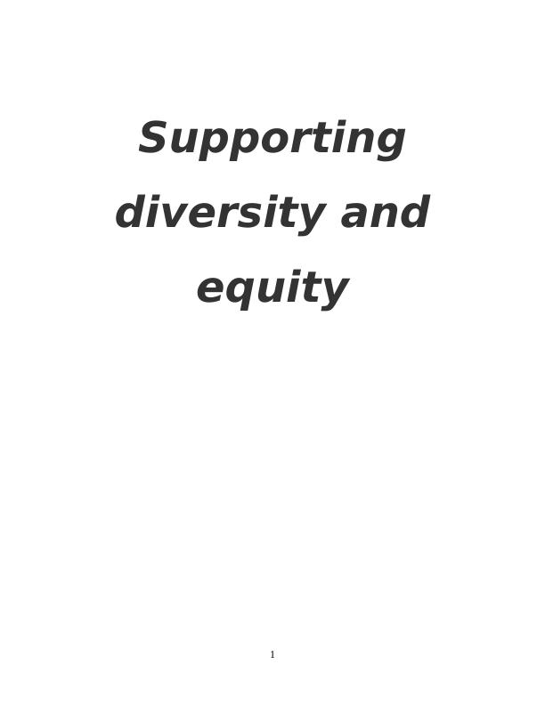 Supporting Diversity and Equity in Education_1
