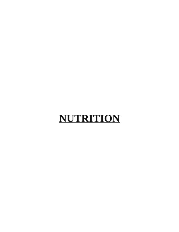 Importance of Nutrient Carbohydrate - PDF_1