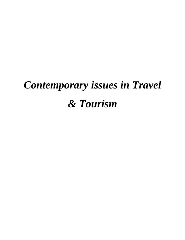 Contemporary Issues in Travel & Tourism PDF_1