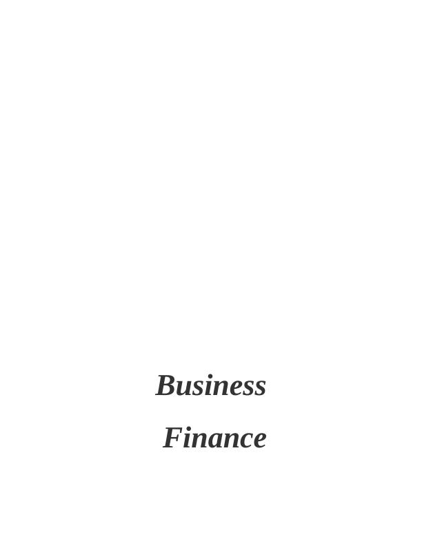 Business Finance: Managing Funds for Better Performance_1