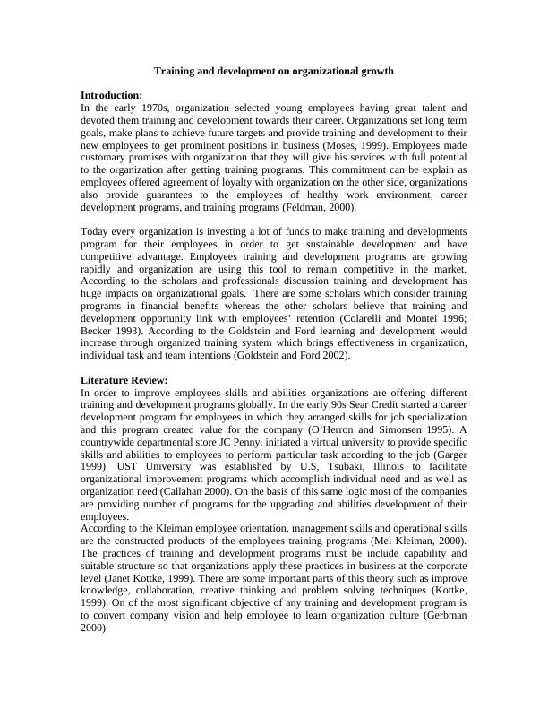 Training and development on organizational growth PDF_1