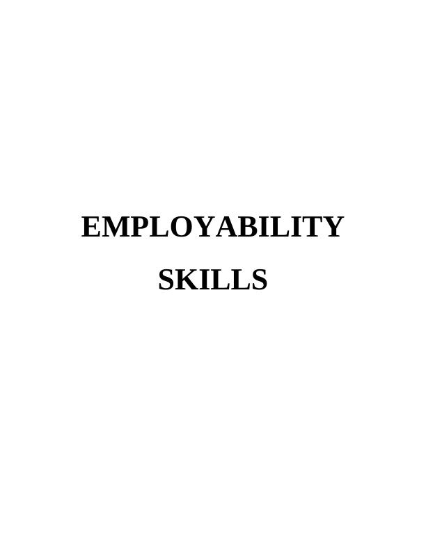 Case Study of GE Oil and Gas-  Employability Skill_1