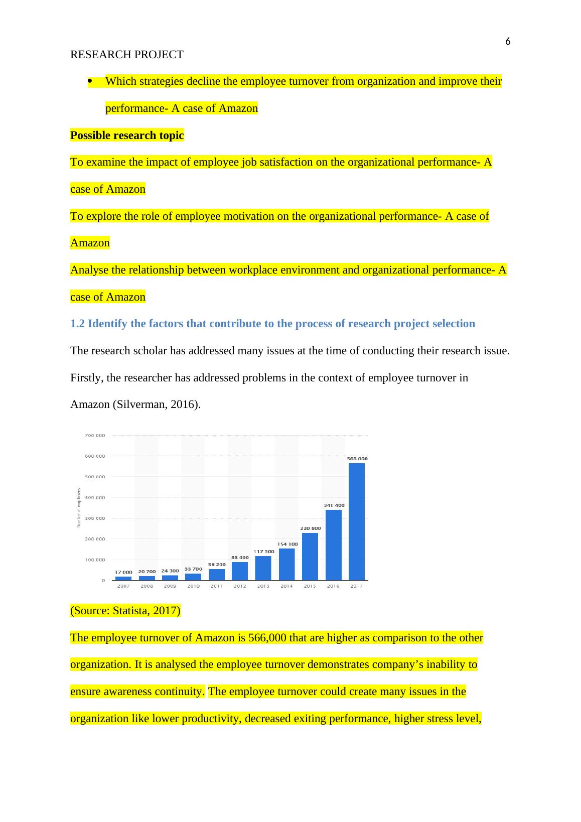 Report On Impact Of Employee Turnover