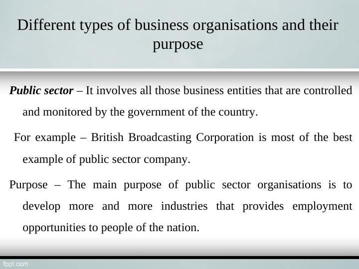 Types and Purpose of Business Organisations_4