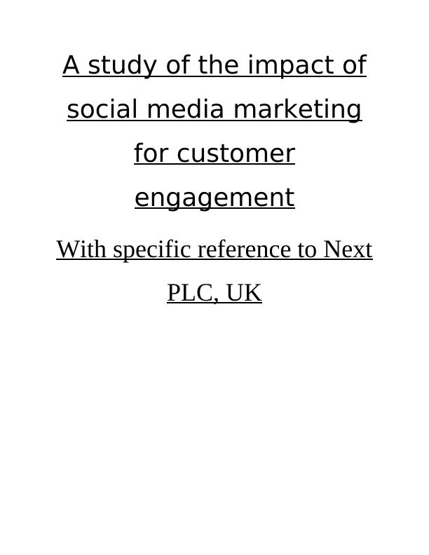 Impact of Social Media Marketing Elements on Consumer-Brand Engagement_1