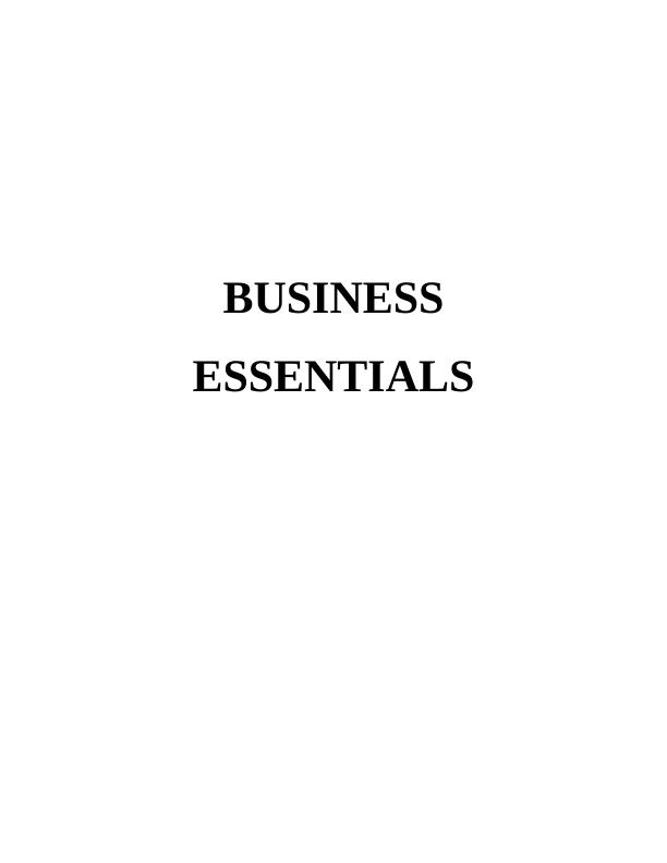 Business Essentials InTRODUCTION 3 TASKS 3 Major competitors of BMW 4 Positioning of the organisation 5 Recent changes in the organisation and its competitive advantages 6 CONCLUSION 8 REFERENCES 9 IN_1