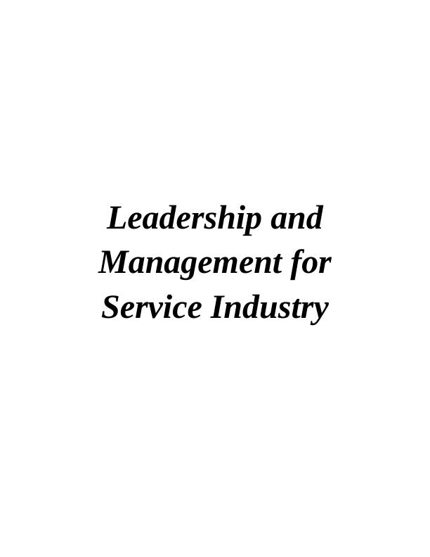 Leadership and Management for Service Industry_2
