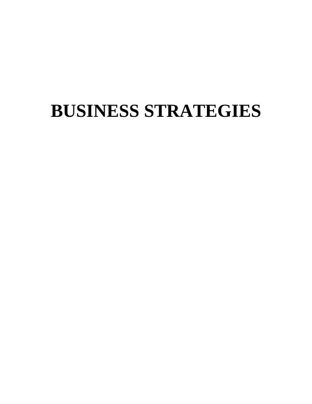 Business Strategies for Ford Motor Company_1