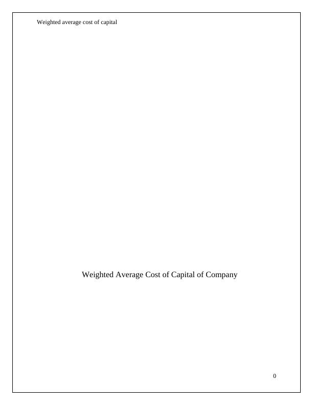 Weighted average cost of capital._1