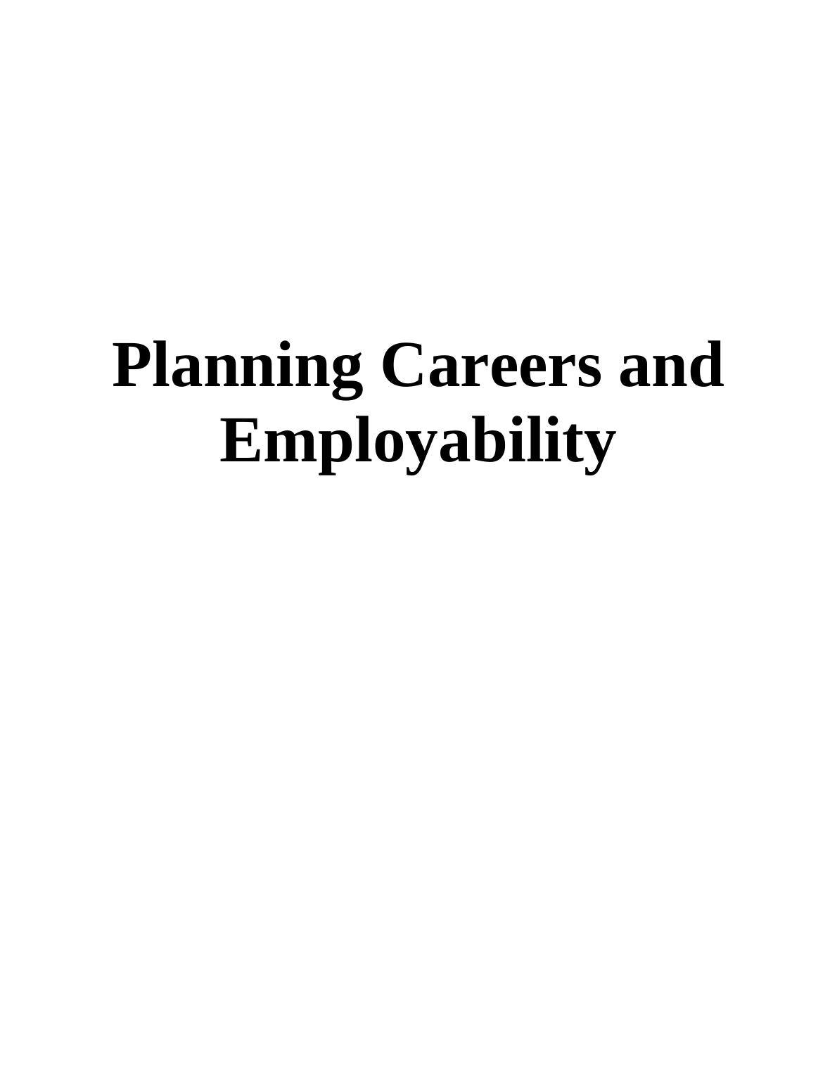 Planning Careers and Employability_1