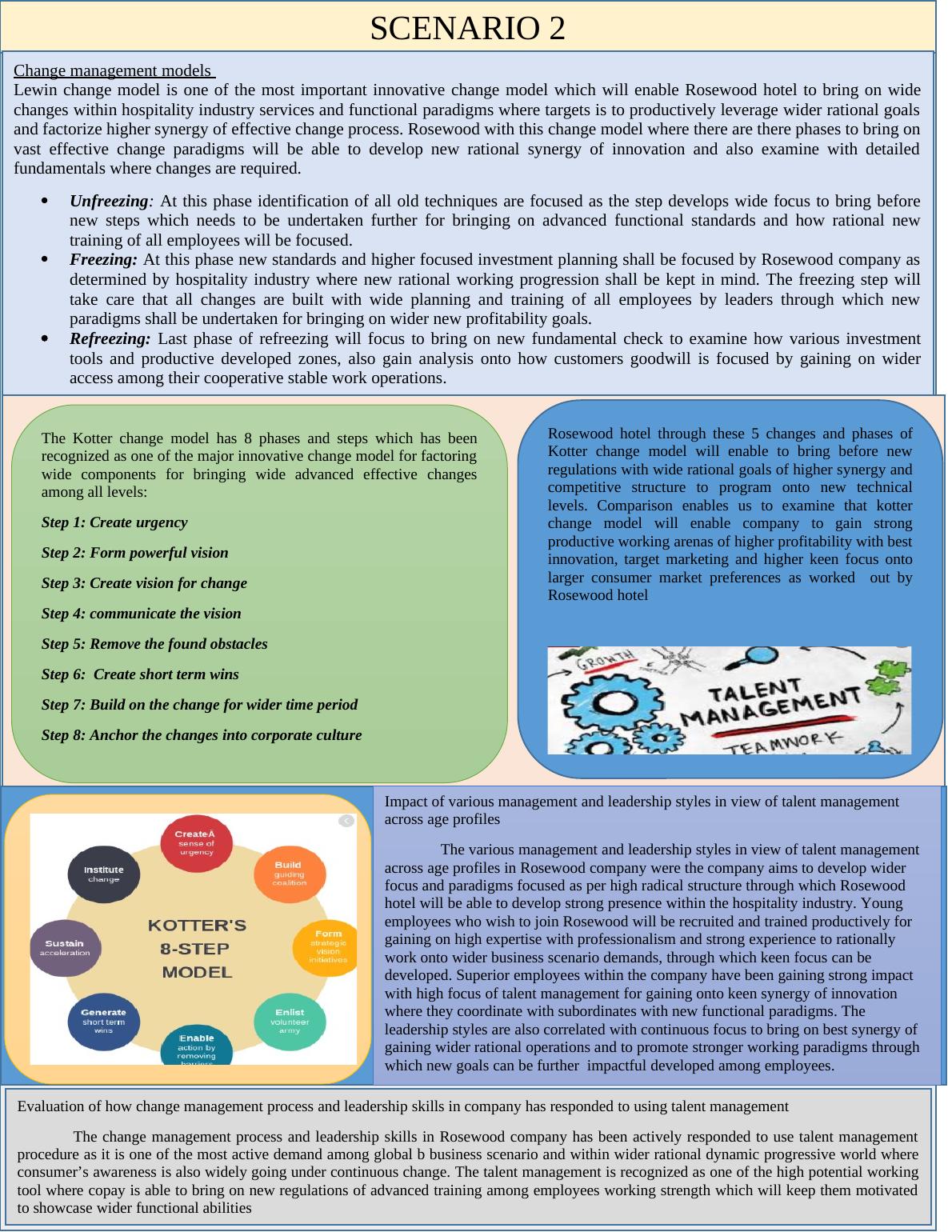 Change Management Models: Lewin and Kotter