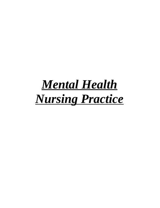 Mental Health in Nursing Practice_1
