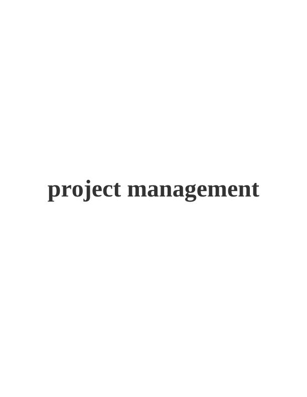 Project Management for Customer Relationship Management Database_1